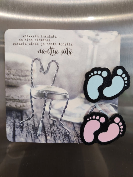 Jääkaappimagneetti Jalat (eri värejä)