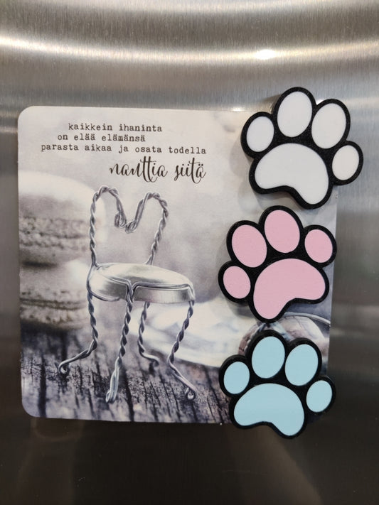 Jääkaappimagneetti Tassu (eri värejä)