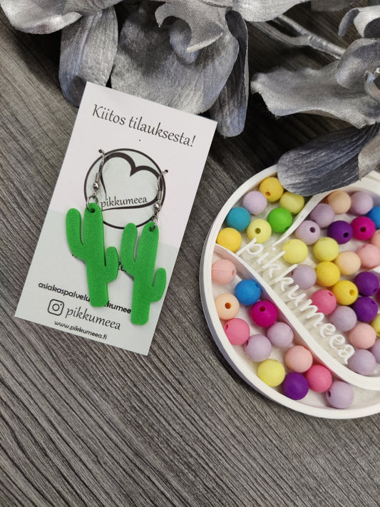 Korvakorut Kaktus - iso (eri värejä)