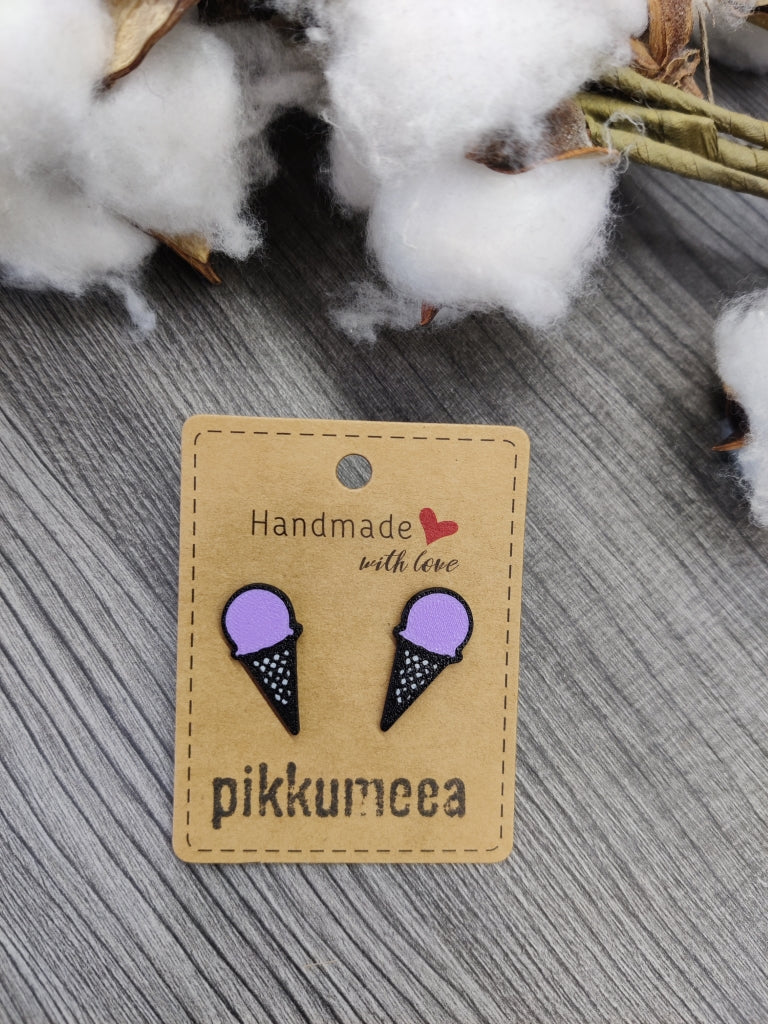 Nappikorvakorut jäätelö (eri värejä)