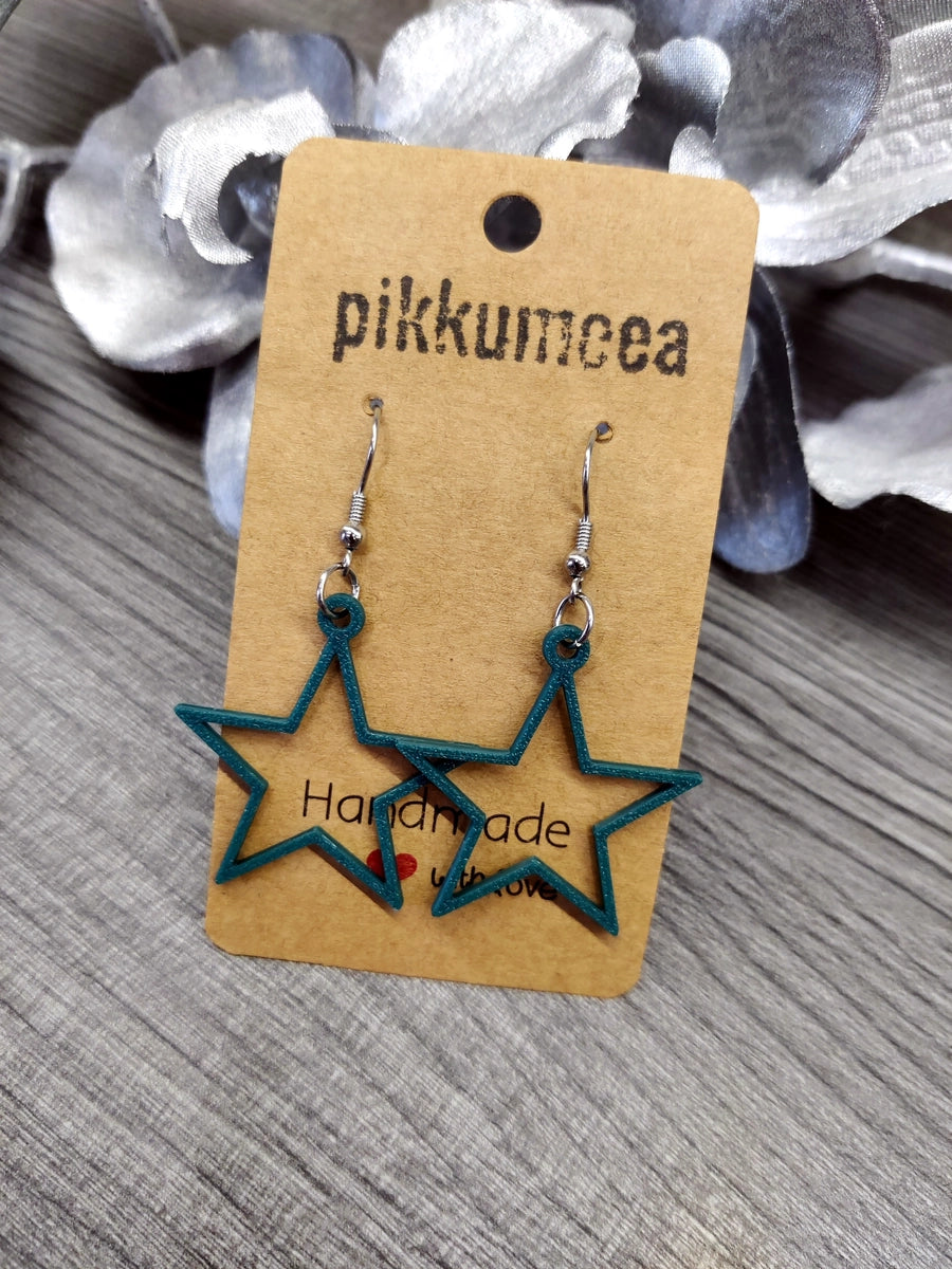 Korvakorut Tähti - pieni (eri värejä)