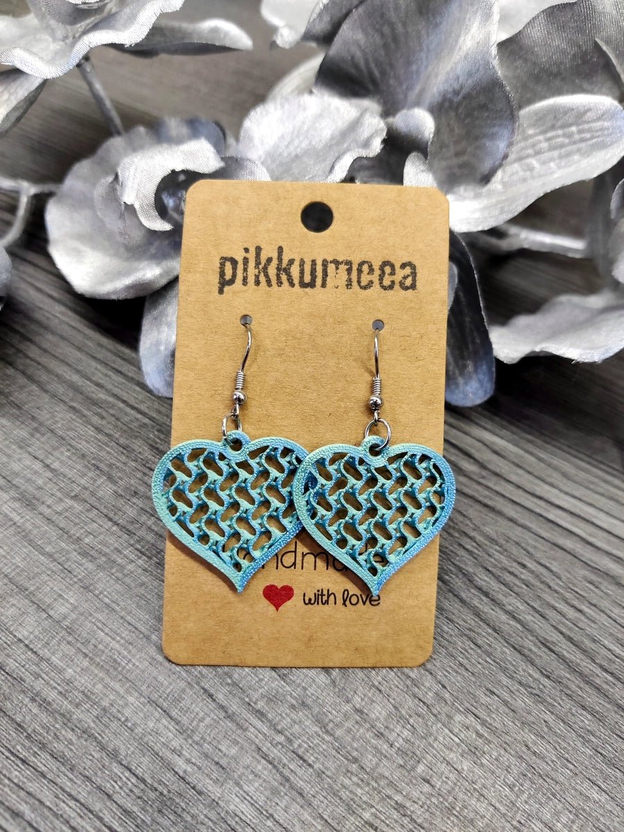 Korvakorut Aalto & sydän - pieni (eri värejä) - pikkumeea
