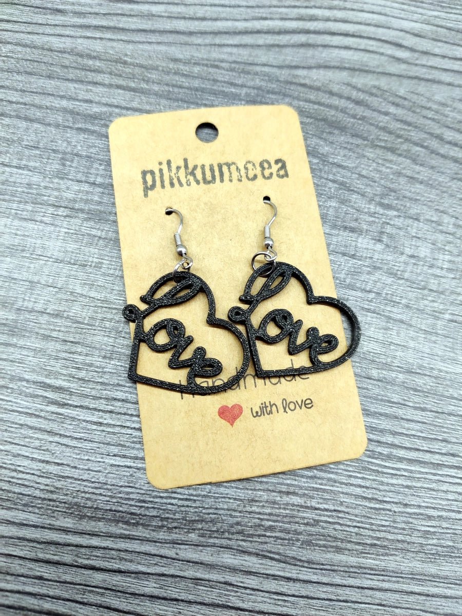 Korvakorut Love (eri värejä) - pikkumeea