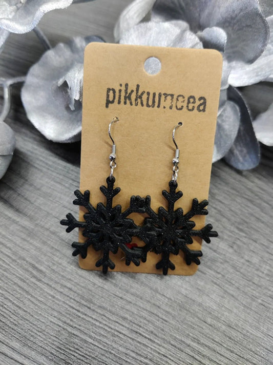 Korvakorut Lumihiutale - iso (eri värejä) - pikkumeea