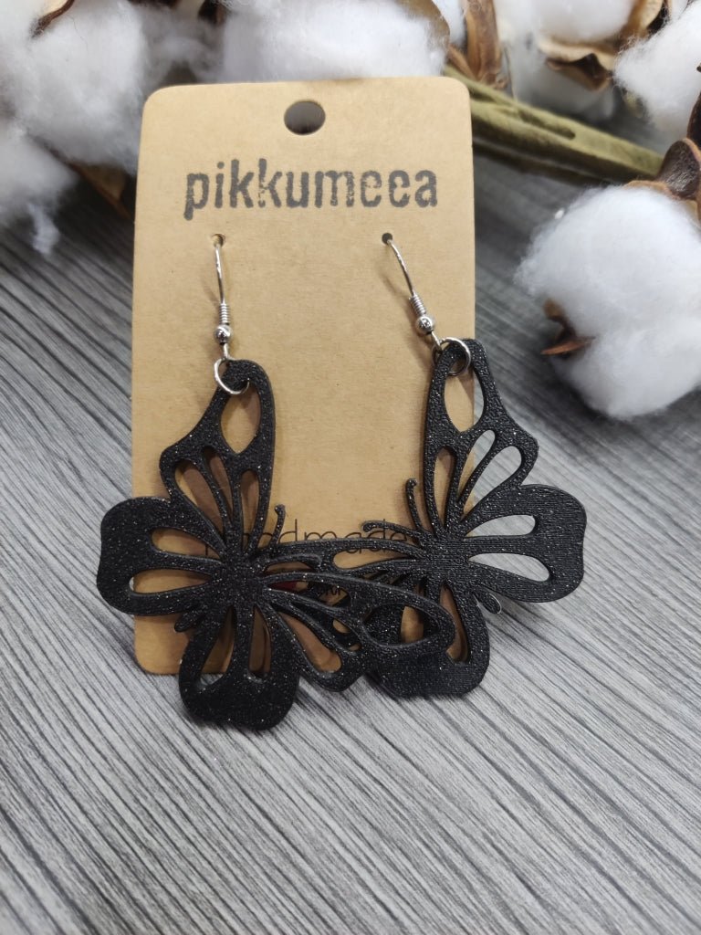 Korvakorut Perhonen - iso (eri värejä) - pikkumeea