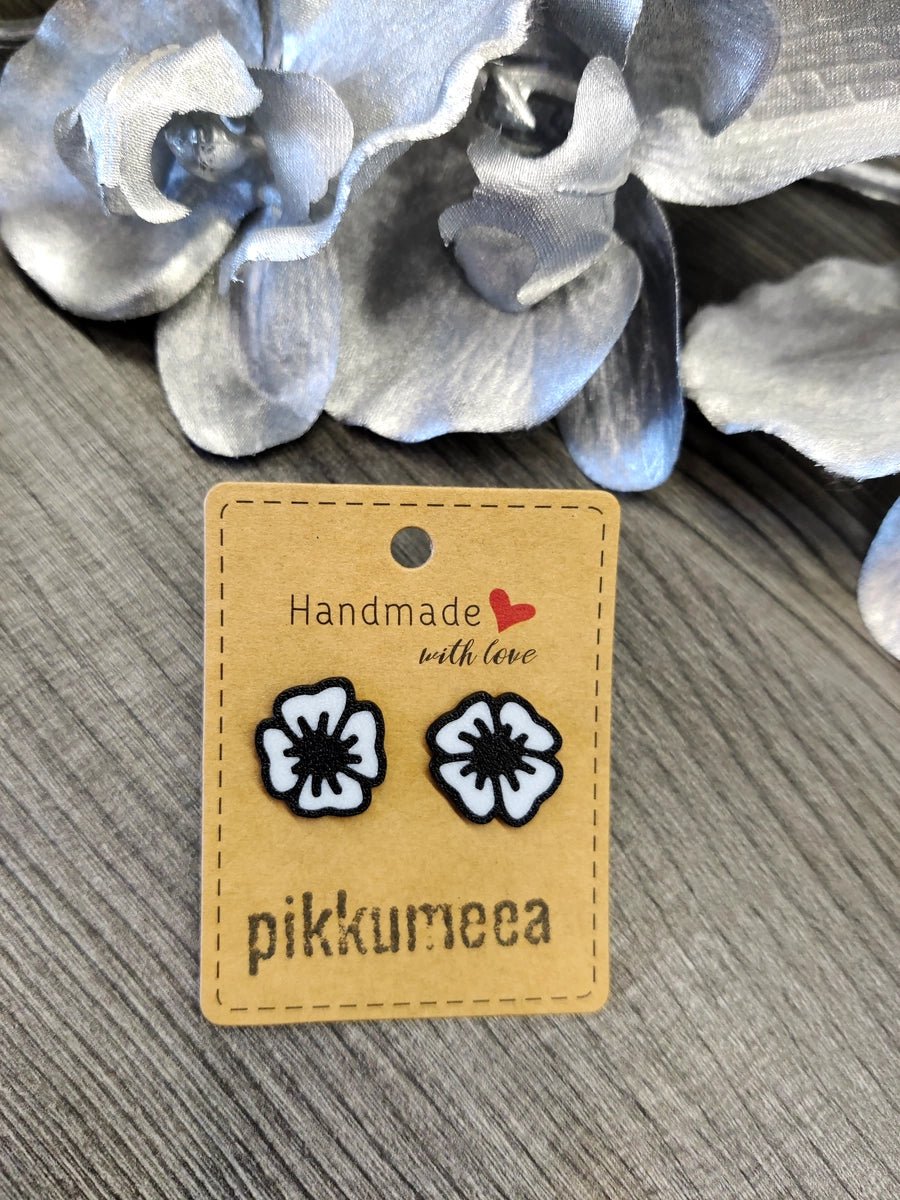 Nappikorvakorut Unikko (eri värejä) - pikkumeea