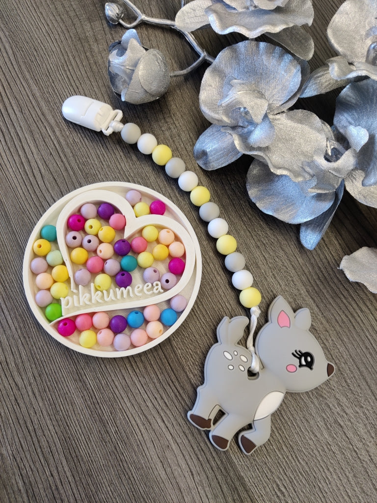 Purulelu bambi harmaa (eri värejä)