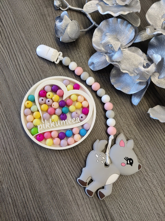 Purulelu bambi harmaa (eri värejä)