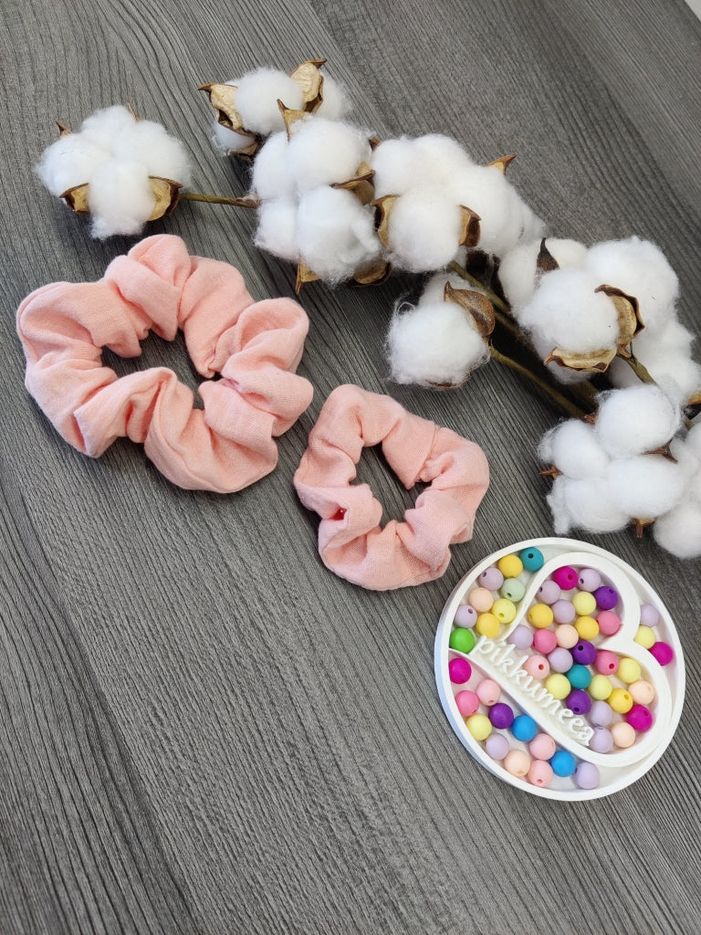Scrunchie harsokankaasta (eri värejä / eri kokoja)