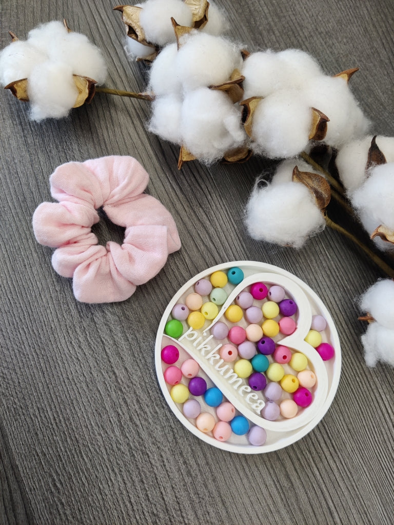 Scrunchie harsokankaasta (eri värejä / eri kokoja)