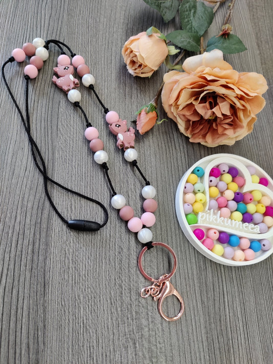 Avainkaulanauha 90cm (kettu / bambi)