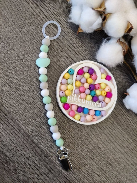 Tuttinauha sydän (eri värejä) - pikkumeea