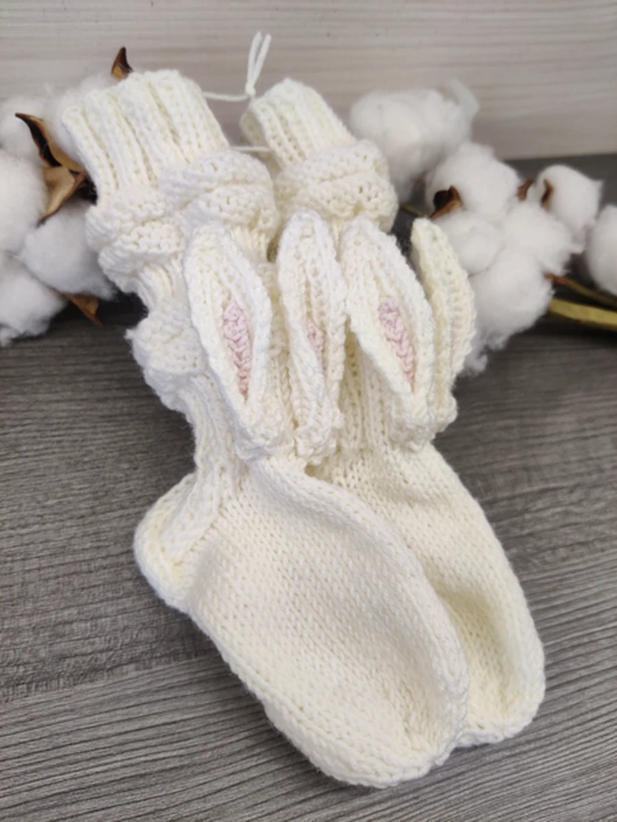 Pupusukat merinovillasta (eri värejä) 3-9kk (koko 17/19)