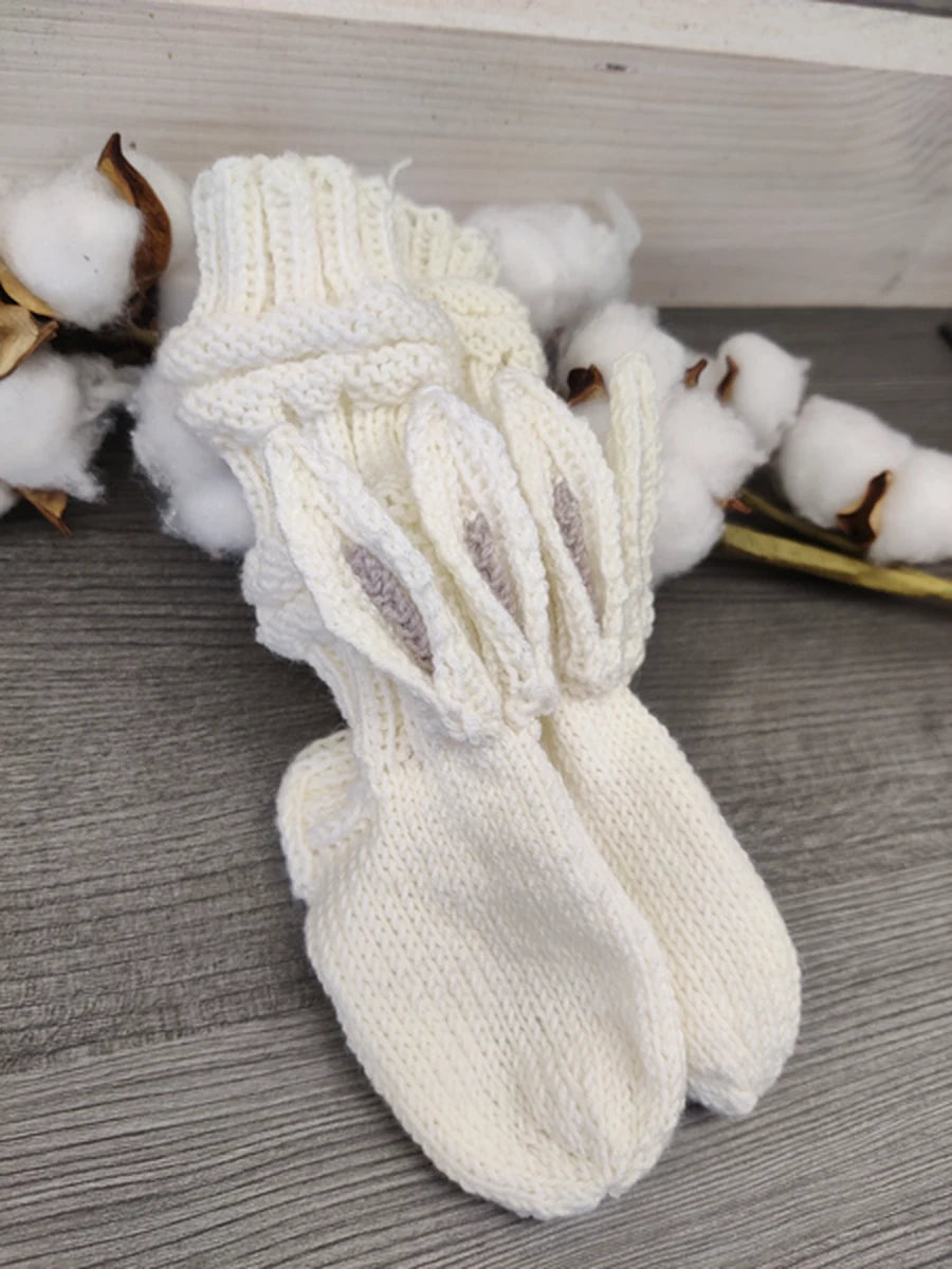 Pupusukat merinovillasta (eri värejä) 3-9kk (koko 17/19)