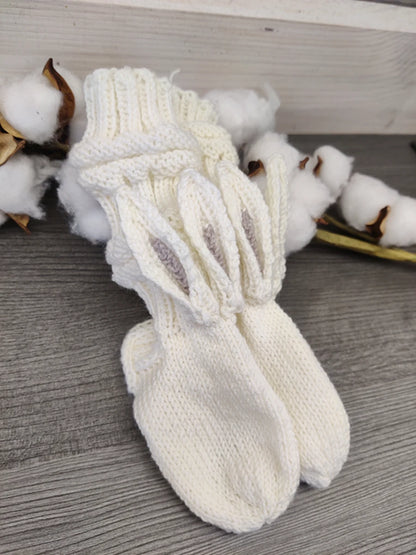 Pupusukat merinovillasta (eri värejä) 3-9kk (koko 17/19)