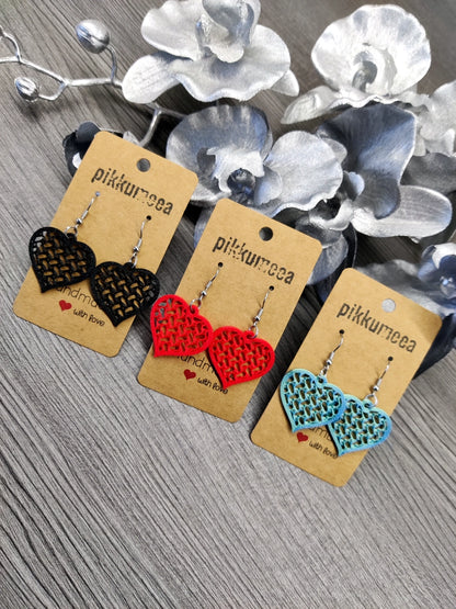 Korvakorut Aalto & sydän - pieni (eri värejä)