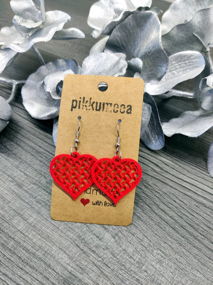 Korvakorut Aalto & sydän - pieni (eri värejä)