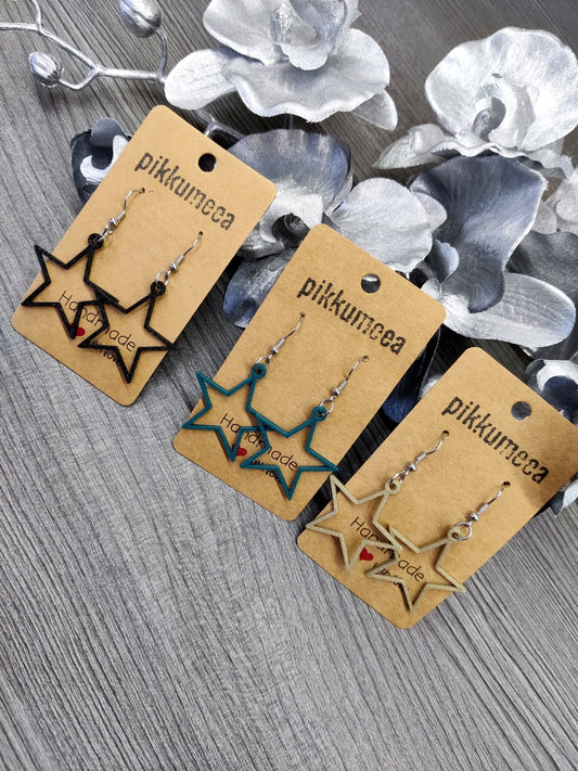 Korvakorut Tähti - pieni (eri värejä)