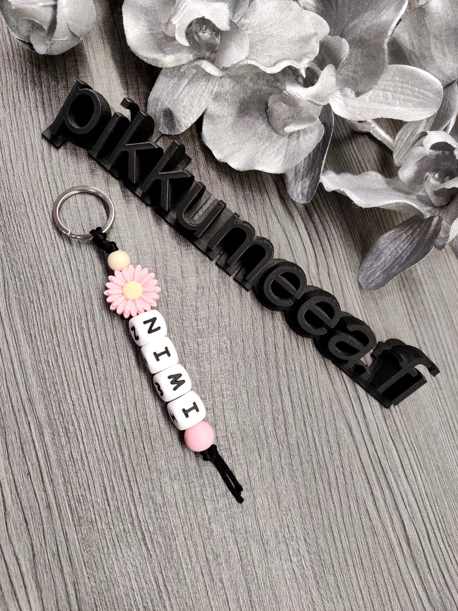 Avaimenperä Kukka (omalla nimellä)