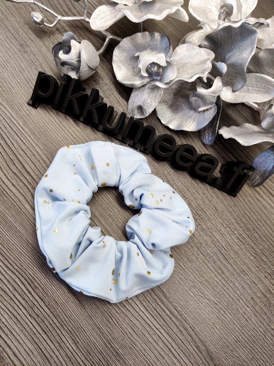 Scrunchie Kultahippu (eri värejä)