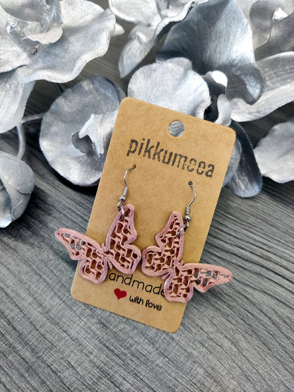 Korvakorut Perhonen - pieni Ruusukulta