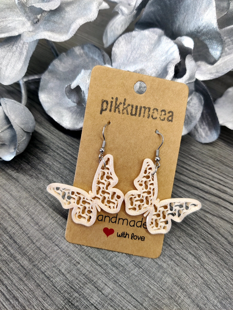 Korvakorut Perhonen - pieni Shampanja
