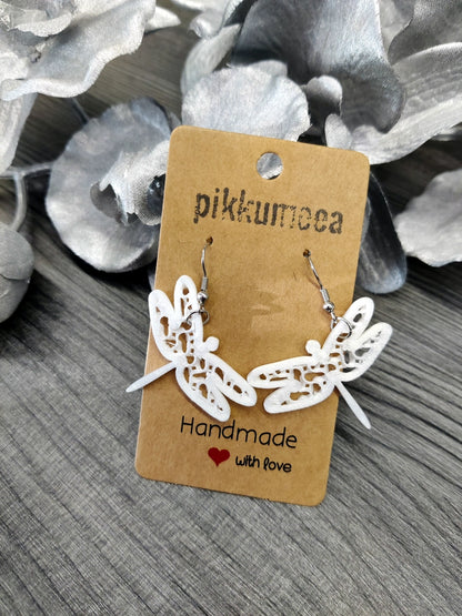 Korvakorut Sudenkorento - pieni Valkoinen