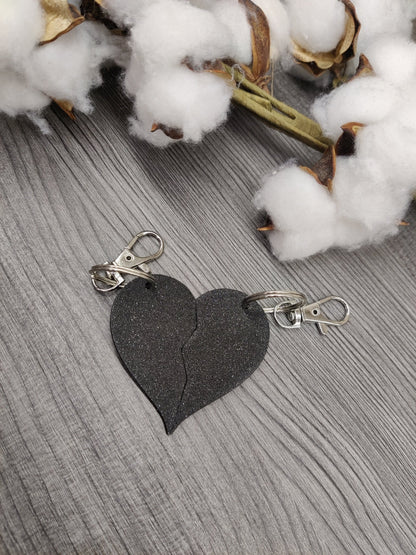 Avaimenperä sydämen puolikkaat (eri värejä) - pikkumeea