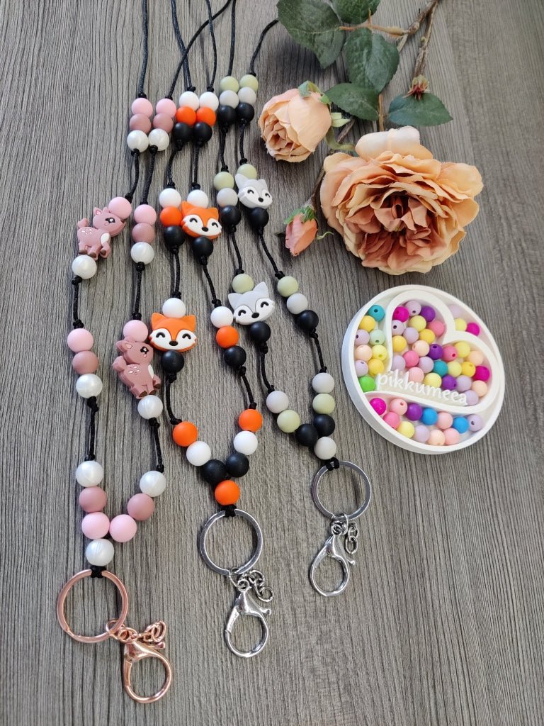 Avainkaulanauha 90cm (kettu / bambi) - pikkumeea