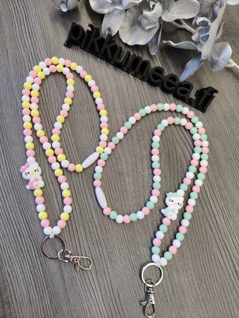 Avainkaulanauha Hello Kitty 75cm (eri värejä) - pikkumeea