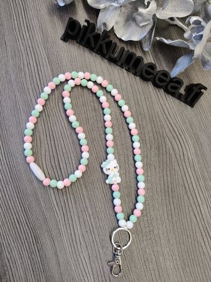 Avainkaulanauha Hello Kitty 75cm (eri värejä) - pikkumeea