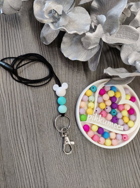 Avainkaulanauha Mikki 75cm (eri värejä) - pikkumeea