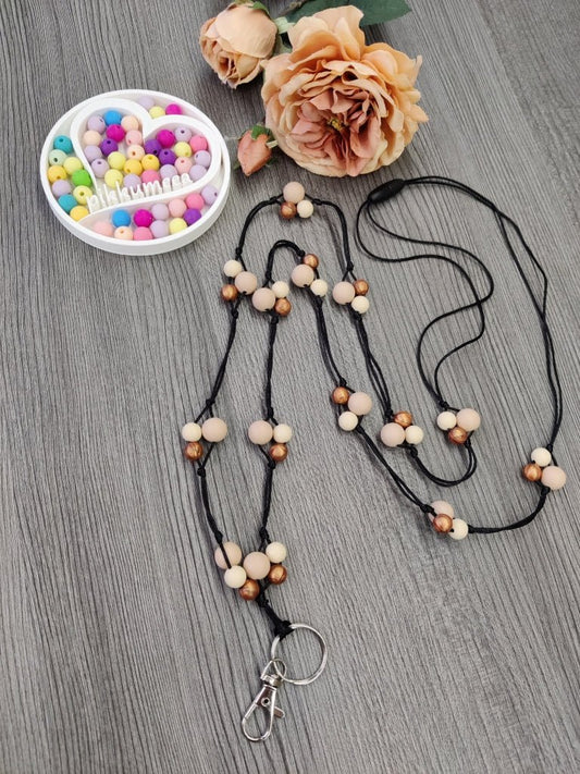 Avainnauha olan yli (beige / vaalea beige / kupari) - pikkumeea