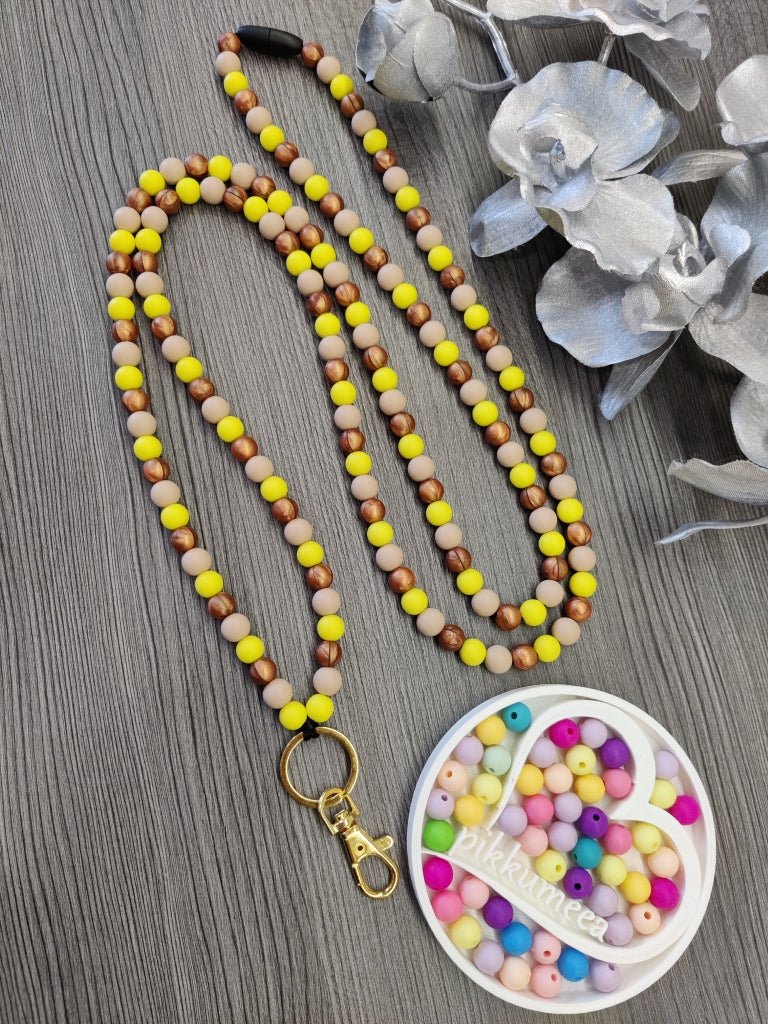 Avainnauha olan yli (keltainen / beige / kupari) - pikkumeea