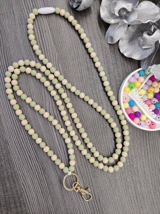 Avainnauha olan yli (salvia / vaalea beige) - pikkumeea