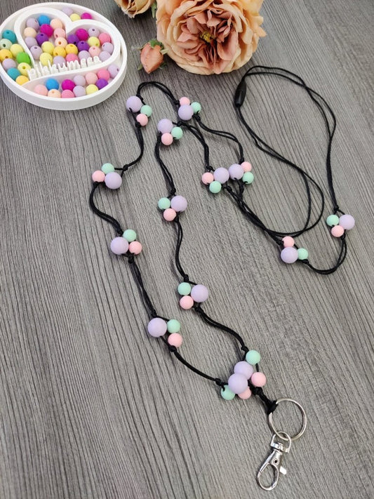 Avainnauha olan yli (vaaleanliila / minttu / vaaleanpunainen) - pikkumeea