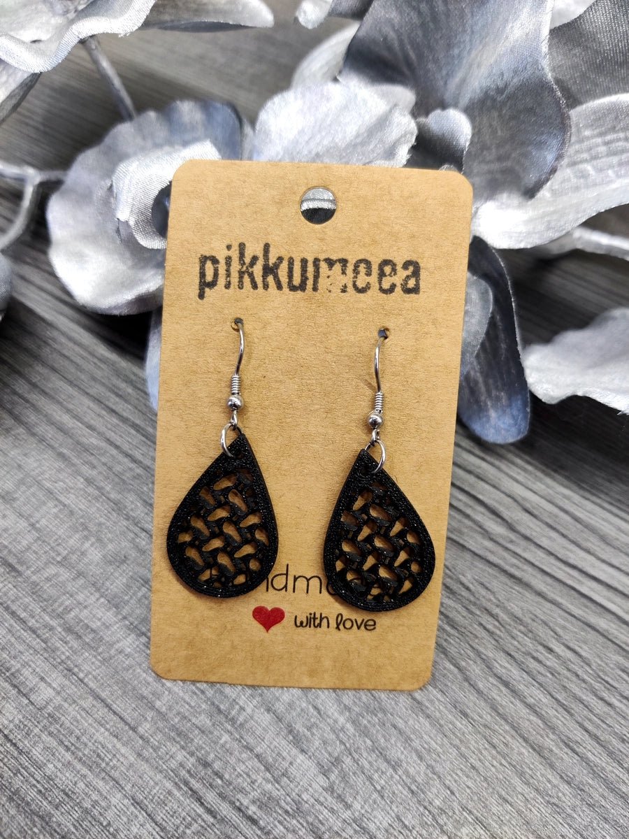 Korvakorut Aalto & pisara - pieni (eri värejä) - pikkumeea