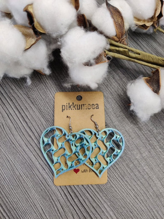 Korvakorut Aalto & sydän - iso (eri värejä) - pikkumeea