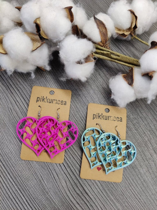 Korvakorut Aalto & sydän - iso (eri värejä) - pikkumeea