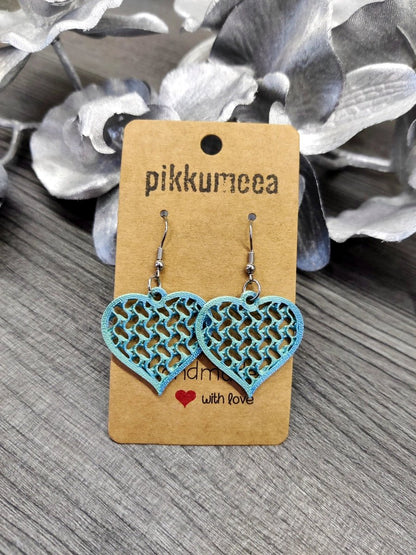 Korvakorut Aalto & sydän - pieni (eri värejä) - pikkumeea