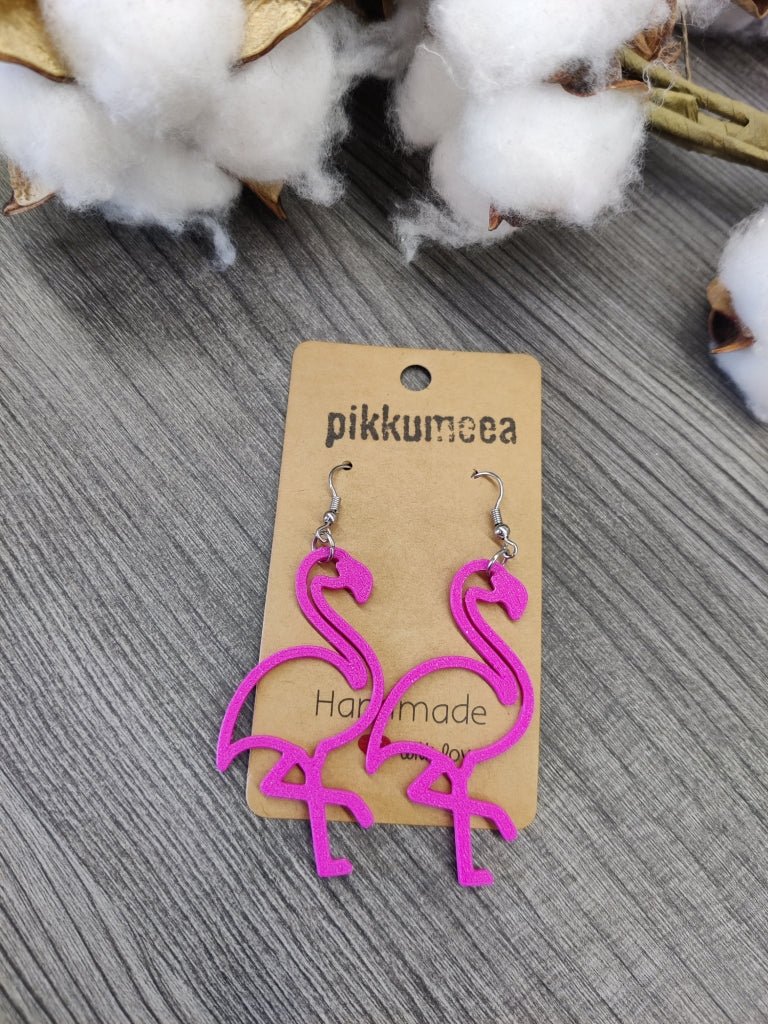 Korvakorut Flamingo - iso (eri värejä) - pikkumeea