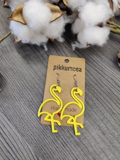 Korvakorut Flamingo - iso (eri värejä) - pikkumeea