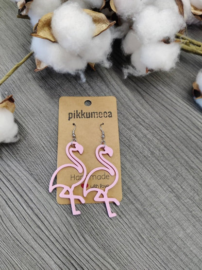 Korvakorut Flamingo - iso (eri värejä) - pikkumeea