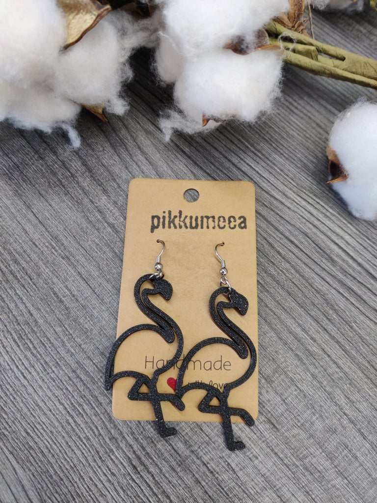 Korvakorut Flamingo - iso (eri värejä) - pikkumeea