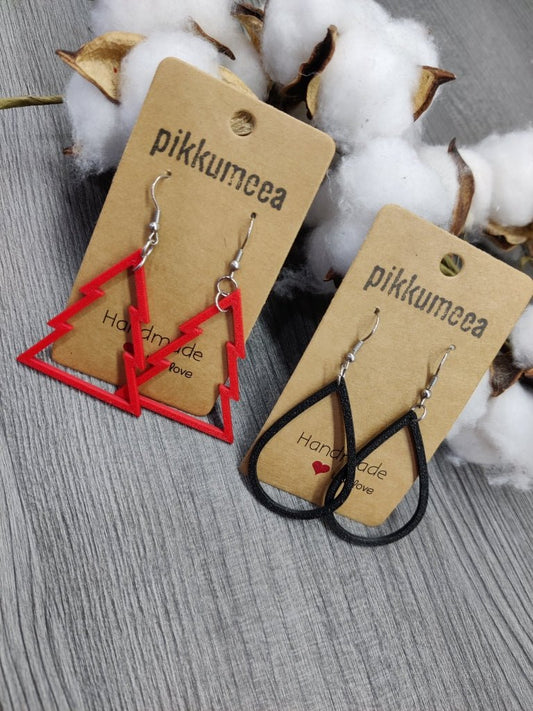 Korvakorut Joulukuusi - iso (eri värejä) - pikkumeea