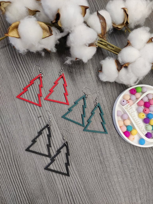 Korvakorut Joulukuusi - iso (eri värejä) - pikkumeea