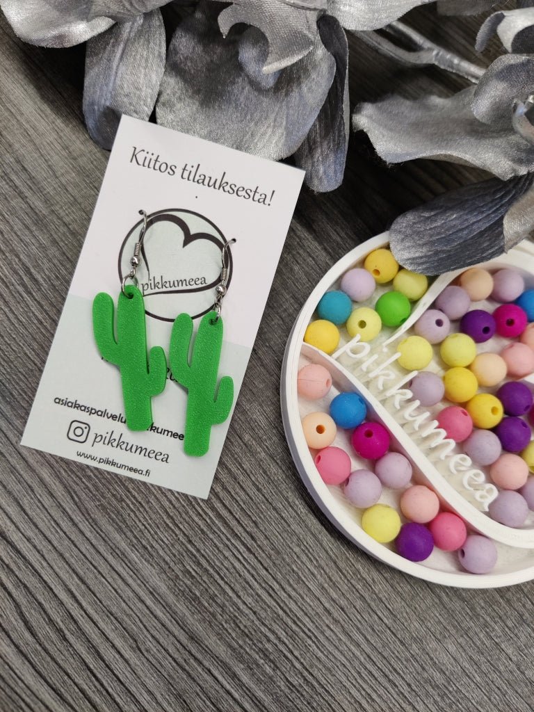 Korvakorut Kaktus - iso (eri värejä) - pikkumeea
