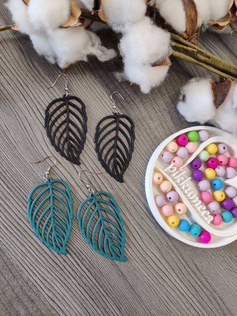 Korvakorut Koivunlehti - iso (eri värejä) - pikkumeea