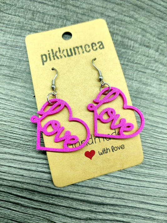 Korvakorut Love (eri värejä) - pikkumeea