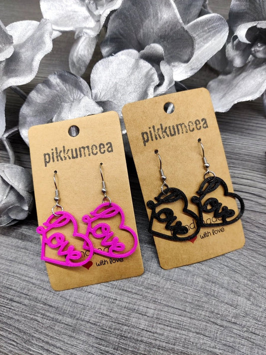 Korvakorut Love (eri värejä) - pikkumeea